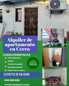 Alquiler de apartamento en Cerro