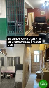 Se vende apartamento en ciudad vieja
