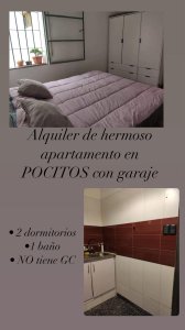 ALQUILER de apartamento de 2 dormitorios en POCITOS
