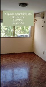 Se alquila apartamento de 1 dormitorio, Cordón