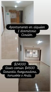 Alquiler de apartamento en Cordón, 1 dormitorio