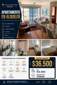 Apartamento en Buceo