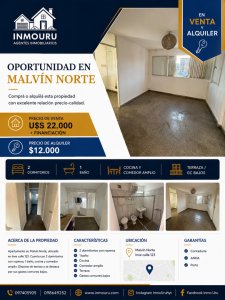 Apartamento en Malvin Norte