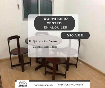Se alquila monoambiente en Centro