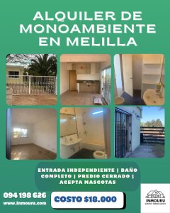 Alquiler de monoambiente en Melilla 