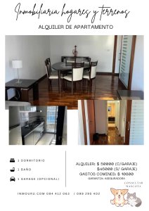 ALQUILER de apartamento en MALVIN