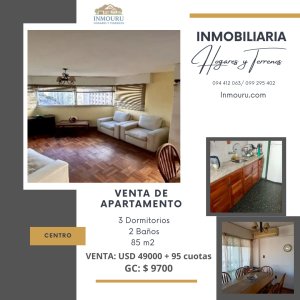 VENTA de apartamento en el CENTRO