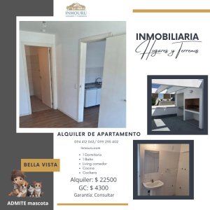 ALQUILER de apartamento en BELLA VISTA