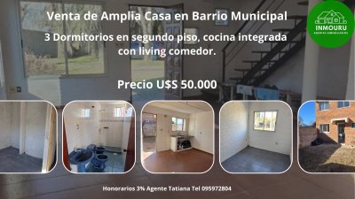 Venta de Apartamento en Barrio Municipal