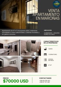 Venta Apartamento en Maroñas