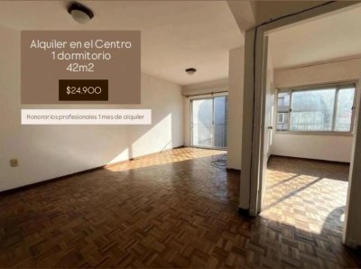 Se alquila apto de 1 dormitorio en Centro