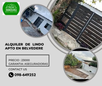 Alquilo Amplio y acogedor apto en Belvedere
