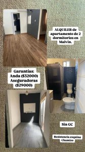 ALQUILER de apartamento de 2 dormitorios en AMLVIN 