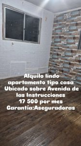 Alquilo lindo apartamento tipo casa de 2 habitaciones sobe Avenida de las instrucciones 