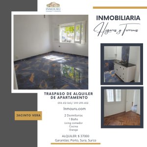 TRASPASO de ALQUILER de casa en JACINTO VERA