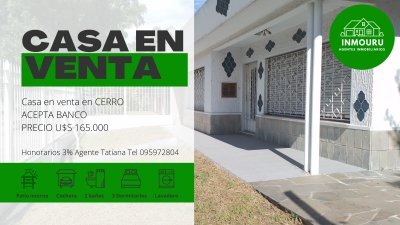 VENTA DE CASA EN CERRO