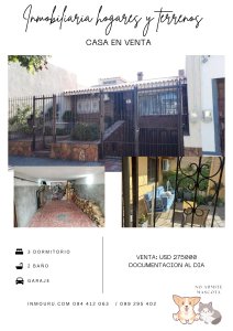 VENTA de CASA en JACINTO VERA