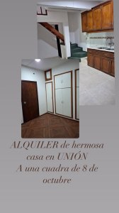 ALQUILER de casa en UNION 
