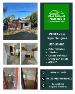 Se vende casa en Kiyú, San José