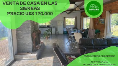 Venta de Hermosa casa en Las Sierras