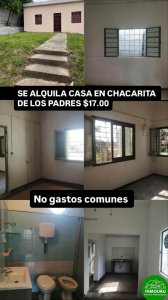 Se aquila casa en Zona Chacarita De Los Padres