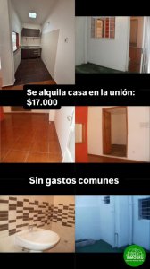 Se alquila casa en Zona Union