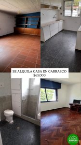 Se alquila casa hermosa en zona Carrasco