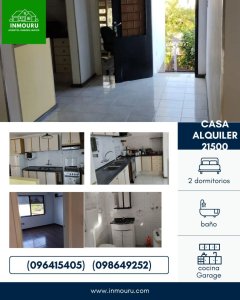 Alquiler de Casa en Barrio Jardines del Hipódromo 2 Dormitorios