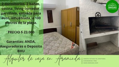 Alquiler de Casa en Araminda 