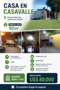 Casa en Casavalle