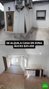 Se alquila casa en Buceo
