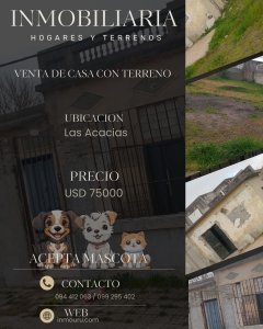 VENTA de casa de 3 dormitorios en LAS ACACIAS