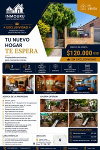 VENTA DE CASA EN EXCLUSIVIDAD - CERRO, MONTEVIDEO