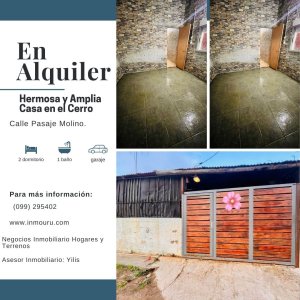 Alquiler de Amplia Casa en Barrio Cerro