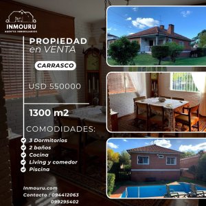 ALQULER de MANSION en CARRASCO