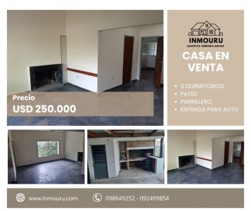 Se vende casa de 3 dormitorios, Solymar sur 