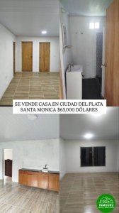 SE VENDE CASA EN ZONA SANTA MONICA CIUDAD DEL PLATA