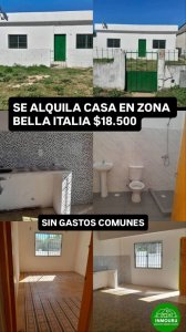 Se alquila Casa en zona Bella Italia