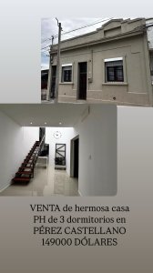 VENTA de PH de 3 dormitorios en PEREZ CASTELLANO