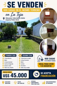 Dos Casas En La Teja