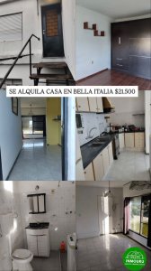 Se alquila casa en zona Bella Italia