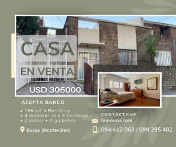 VENTA de casa en BUCEO