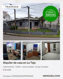 Alquiler de casa en La Teja