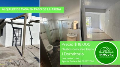 Alquiler de Casa en Paso de la Arena