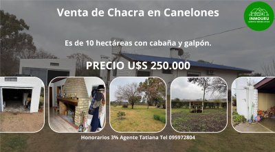 Venta de Chacra en Canelones