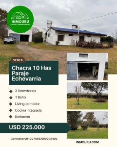 Venta de Chacra, Paraje Etchevarria