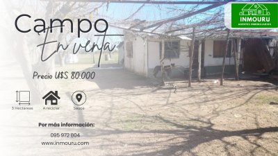 Venta de Campo en Sauce