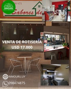 Venta de rotisería en Cordón