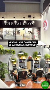 SE VENDE BARBERIA THE FALEROS  ZONA CORDON 