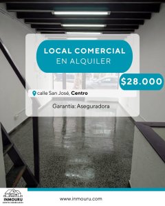Se alquila local comercial en Centro